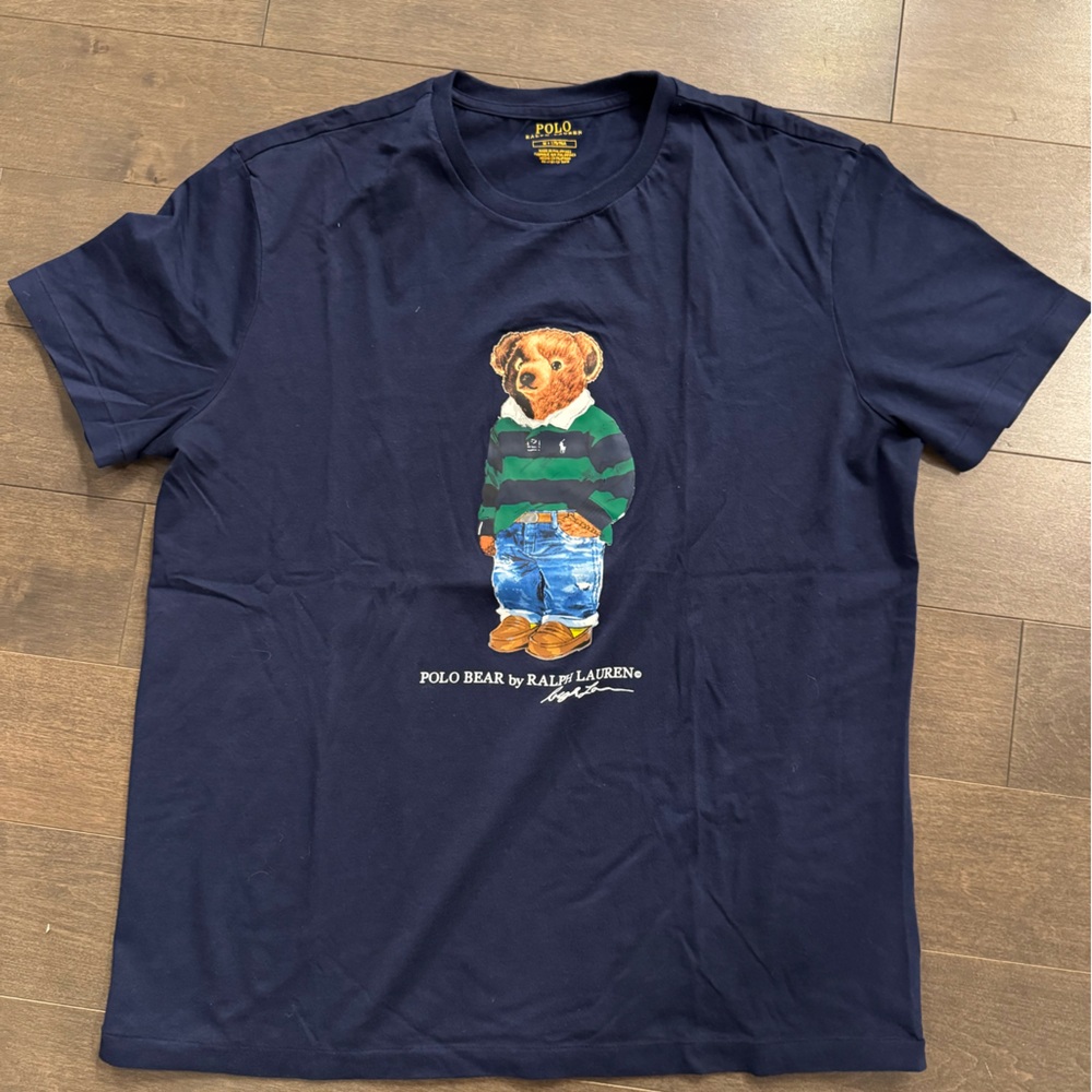 COPY - Polo Ralph Lauren 
Navy blue t shirt